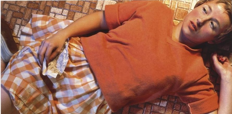 Cindy Sherman, 1981 Untitled #96, chromogenic color print, 24 in × 48 in